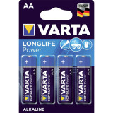4 x AA Varta alkaline-batterier - High Energy