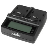 Dubbelladdare Jupio - för kamera- och videobatterier