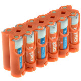 Jupio Power Clip - Praktisk hållare för 12 AA-batterier