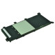 Laptop batteri C21N1347 för bl.a. Asus X555LA, X555LD, X555LN - 4840mAh