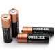 4 st AA Duracell alkaliska batterier